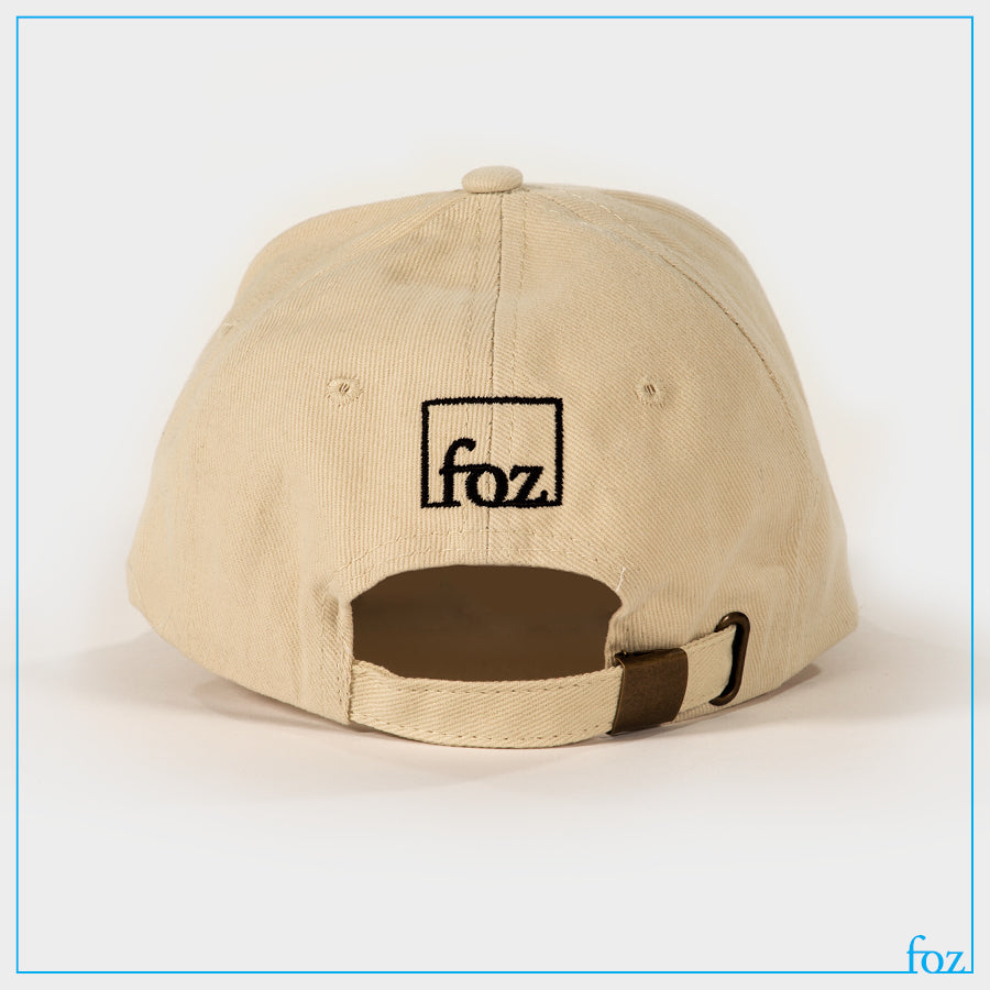 Friends of Zion Baseball Cap Beige and Black fozmuseum