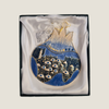 Wall-hanging pomegranate | Jerusalem Blue