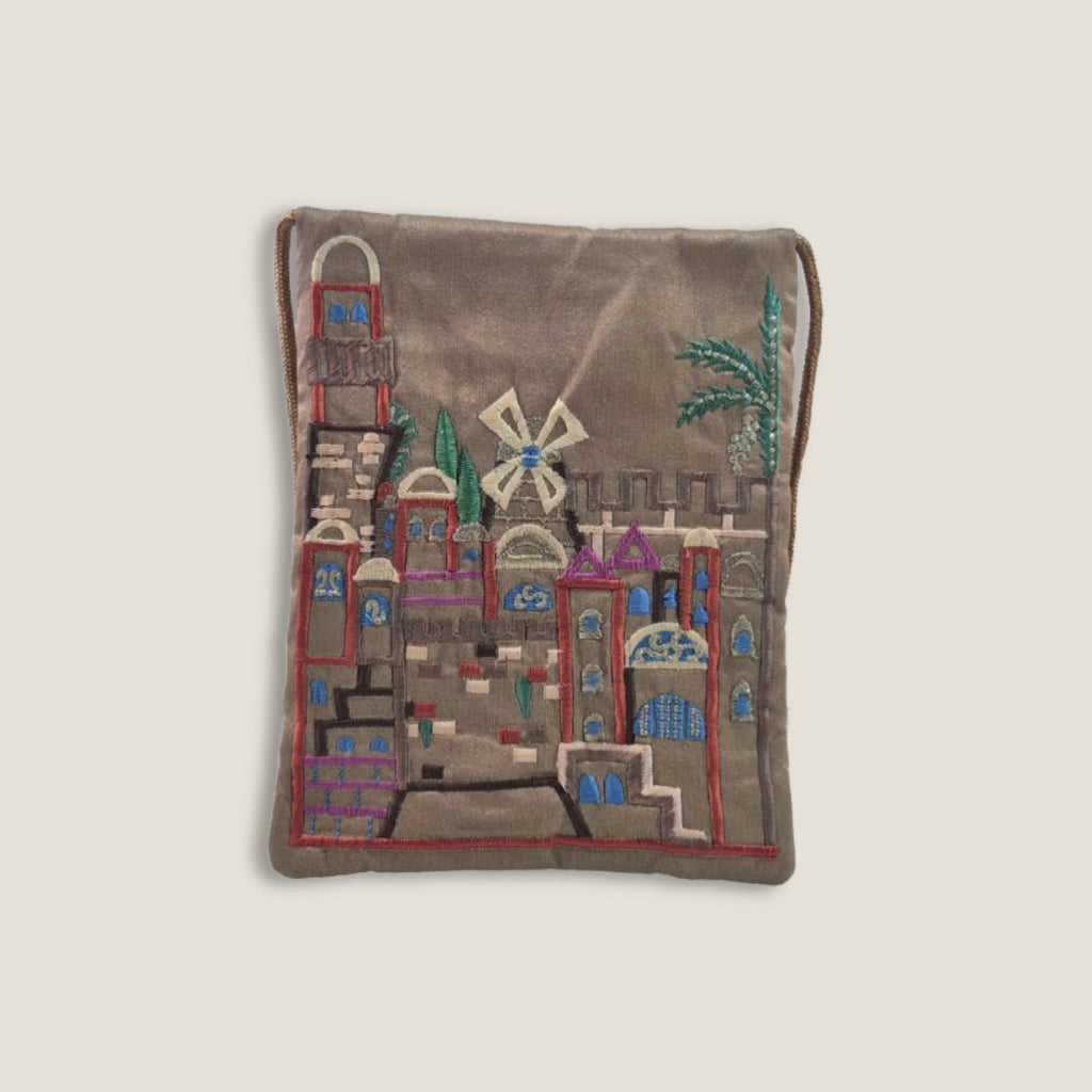 Passport Bag | Jerusalem Brown