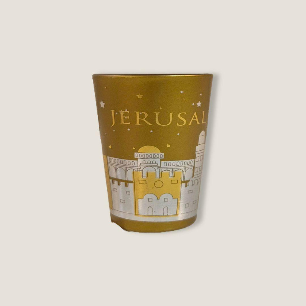 Shot Glass - Jerusalem | Gold