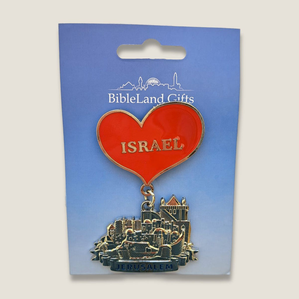 Israel Heart Magnet