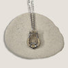 David's Harp Necklace | Silver & Gold
