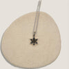 Star Of David - Magen David with letter ש Necklace | Silver and 9K Gold