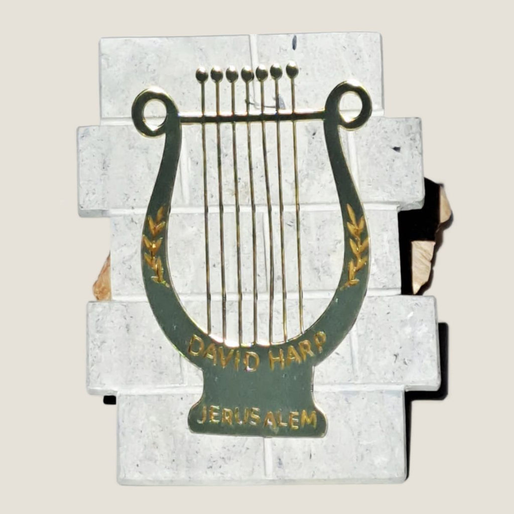 Wall-hanging Decoration | David's Harp (Gold)