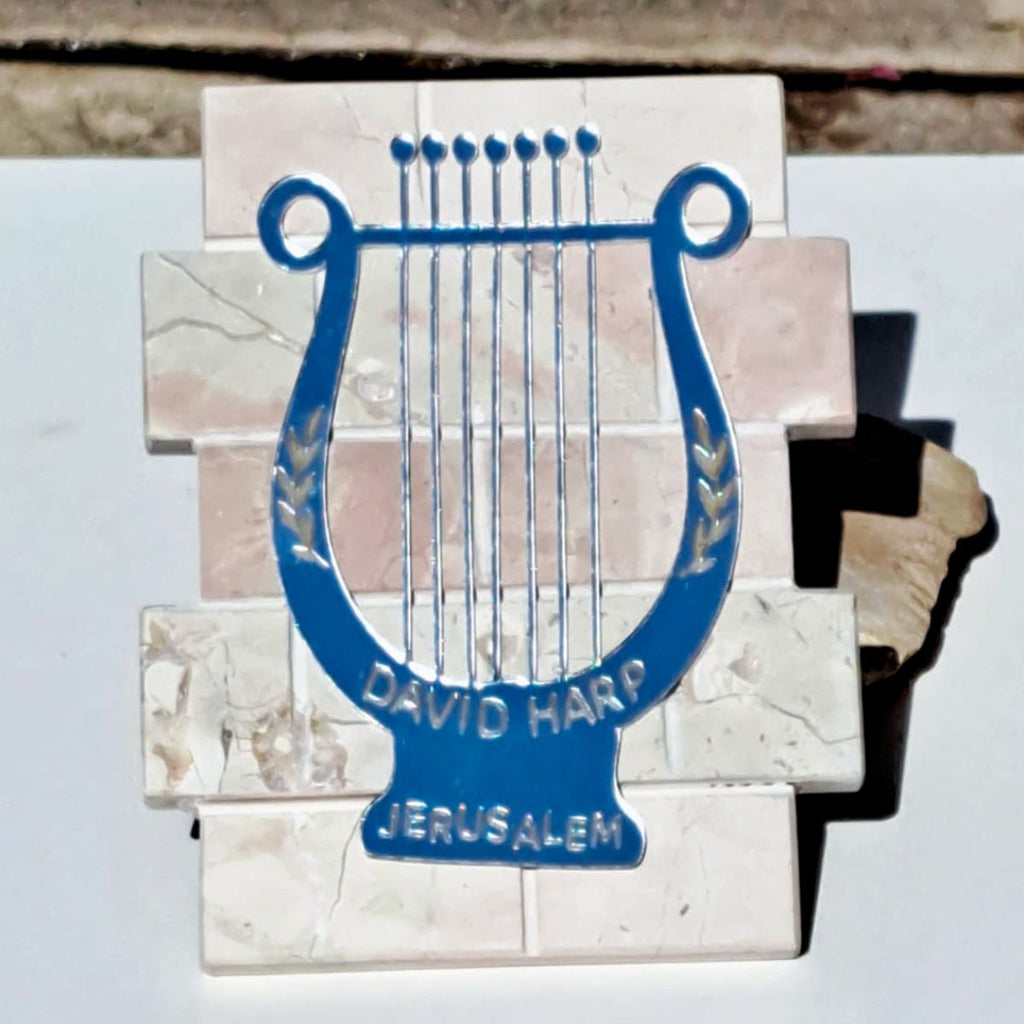 Wall-hanging Decoration | David's Harp (Silver)