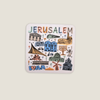 Jerusalem Symbols Coaster