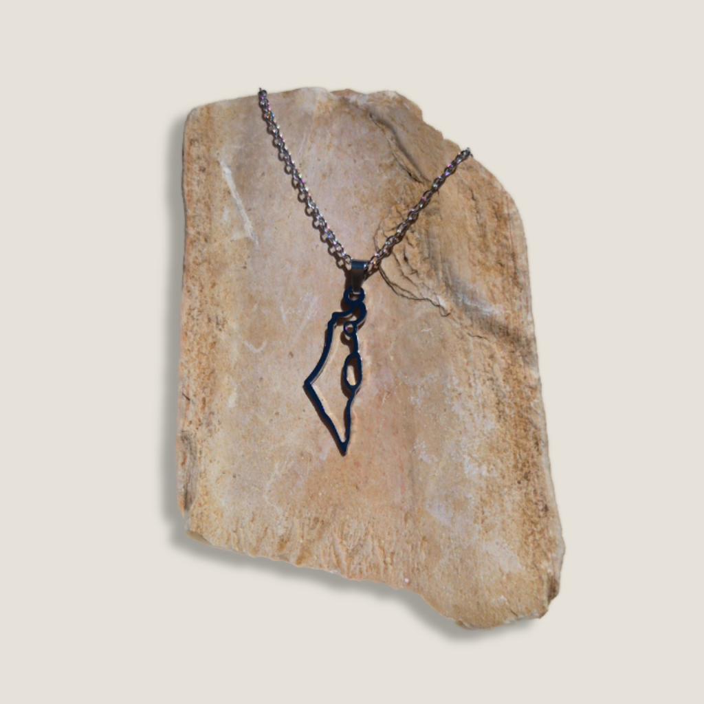 Israel Map Necklace | By Hadarya