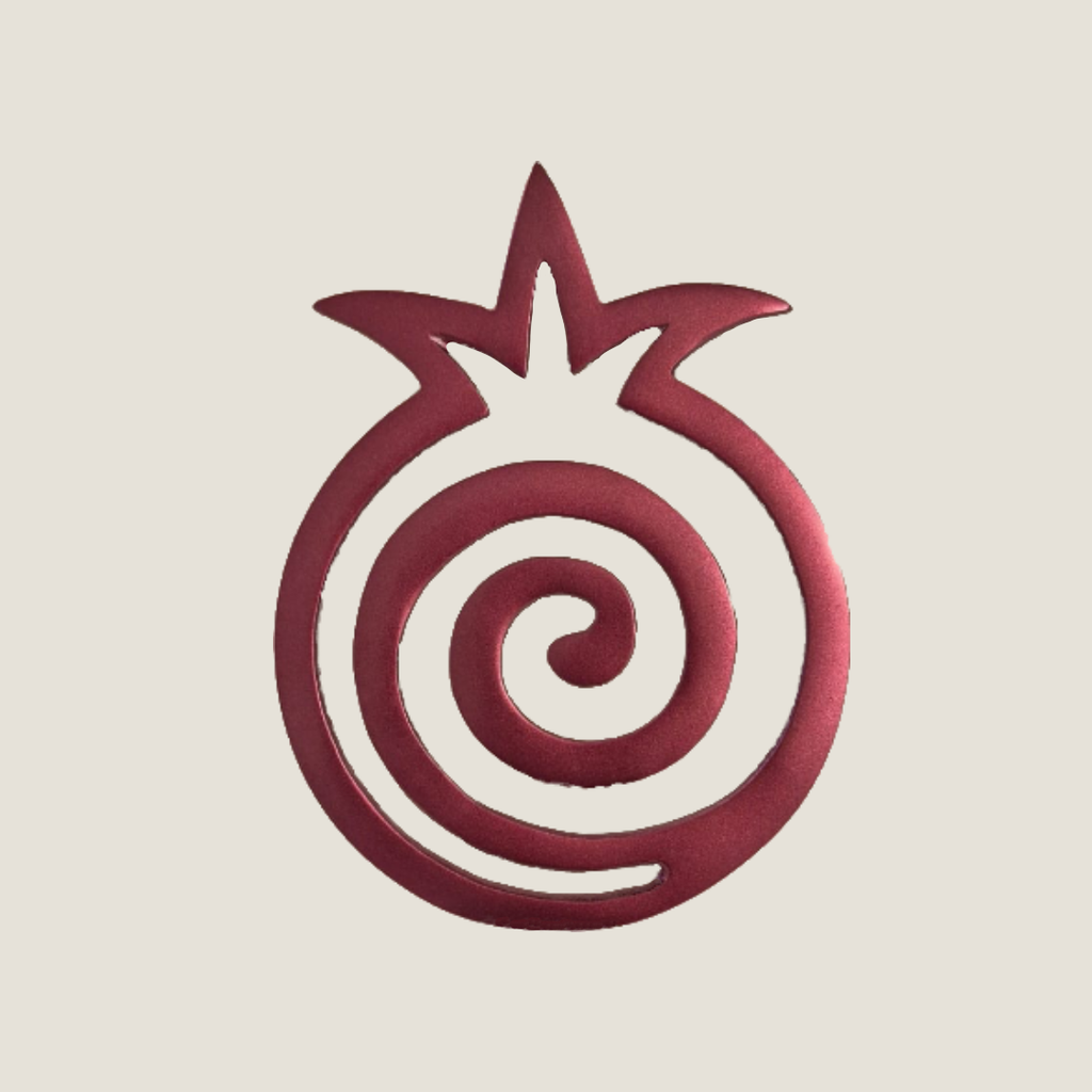 Ceramic Trivet – Pomegranate