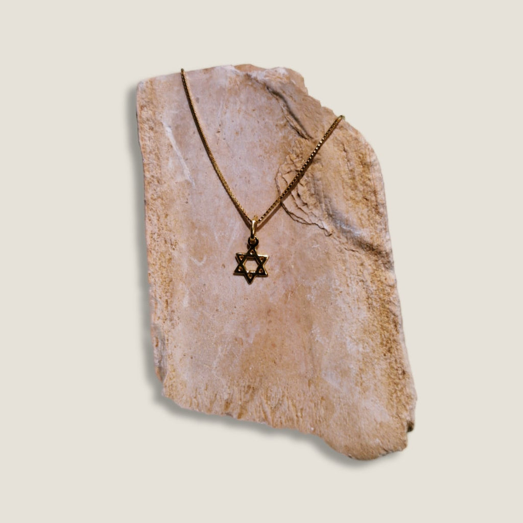 Magen David Necklace - Gold |  Yvel