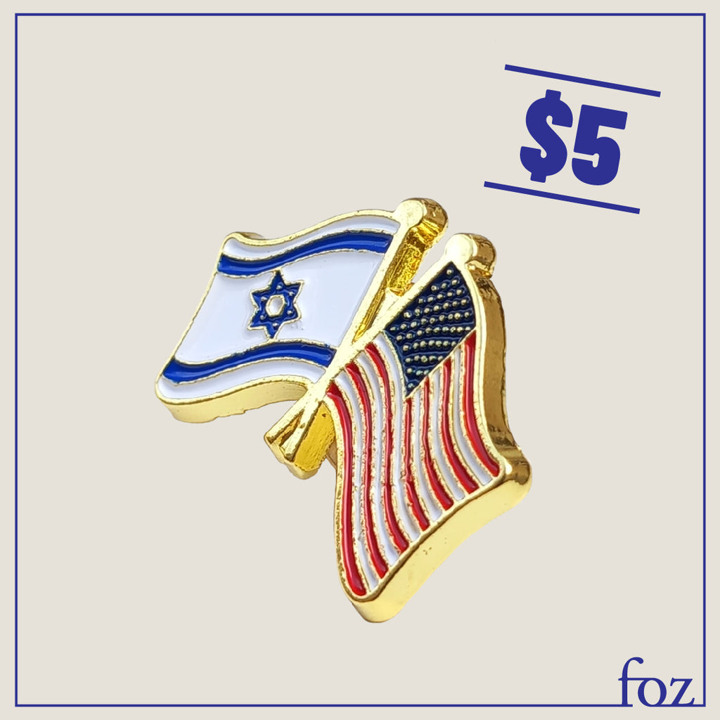 'Friends of Zion' Connection Pin | Flags